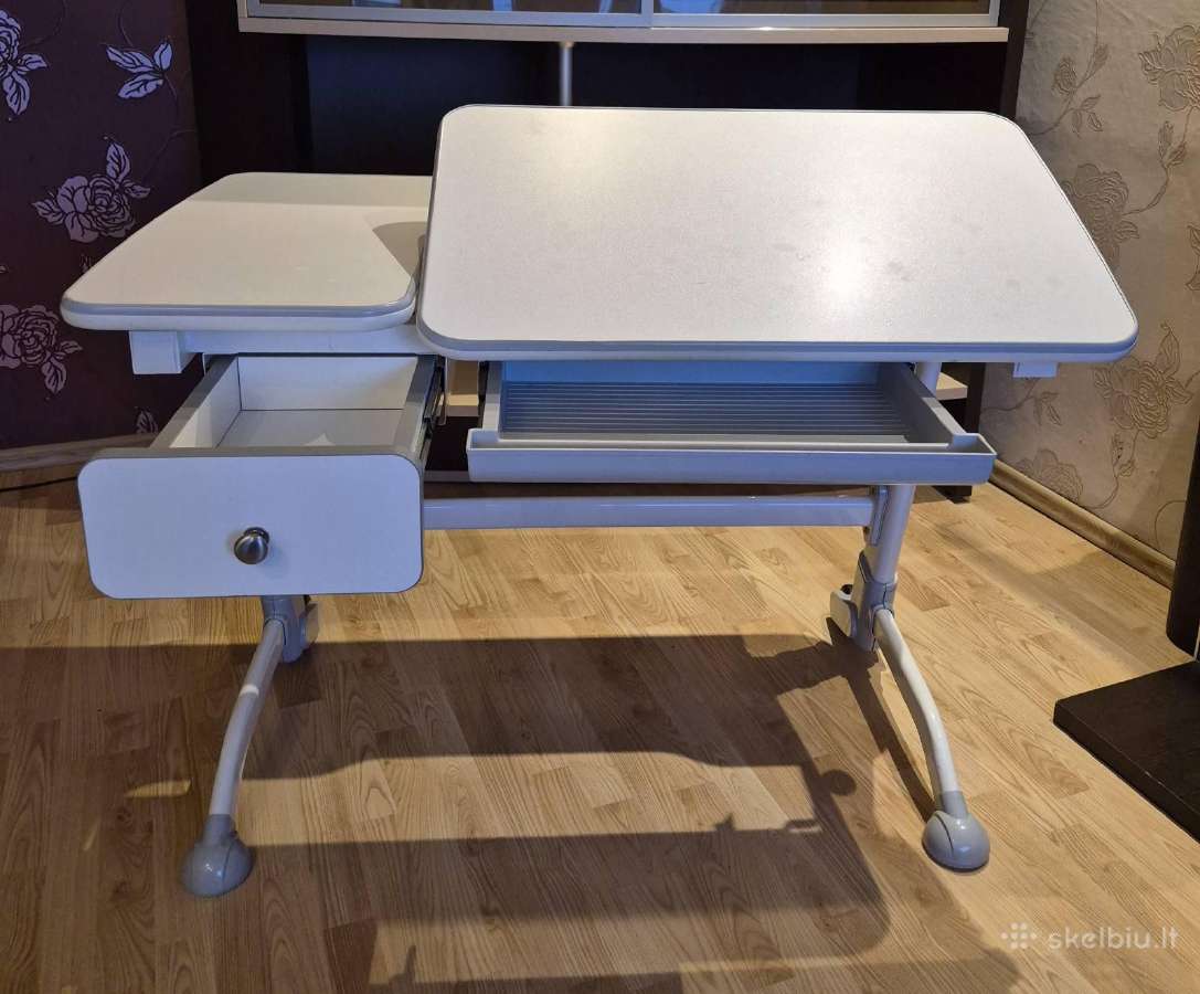 Ergonomiškas stalas vaikui su kėdė rinkinyje - nuotraukos Nr. 4