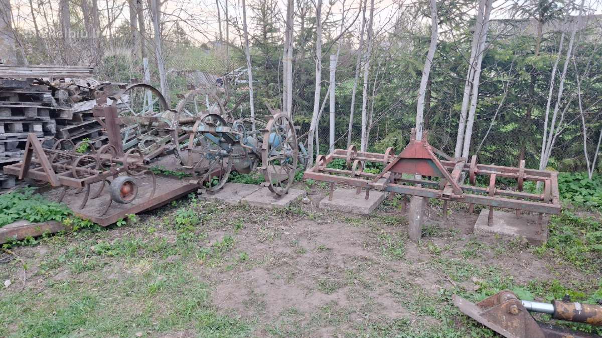 Bulvių kasamoji, kultivatorius