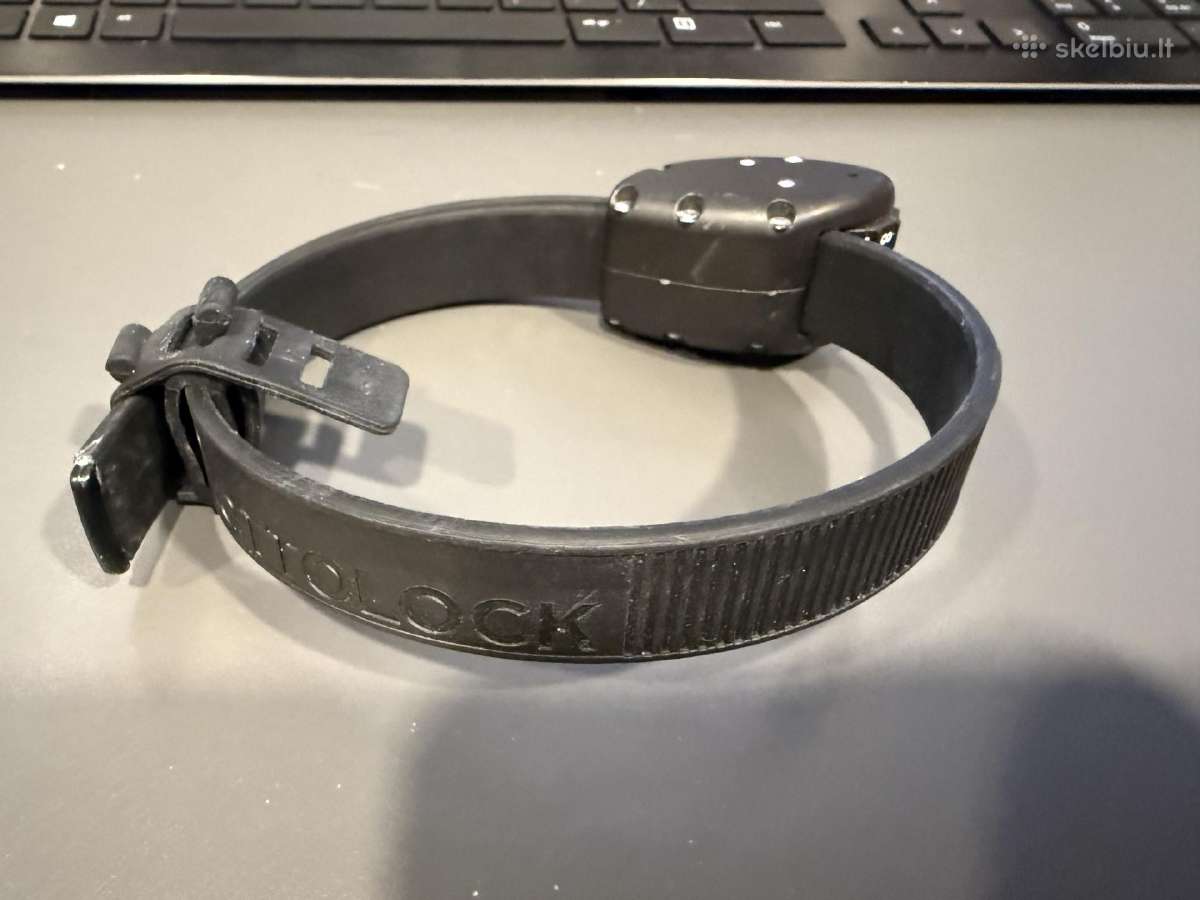 Dviračio spyna ottolock, 46cm juoda
