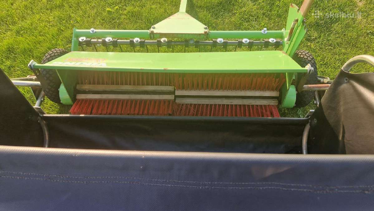 Pro lapų šluota, žolės surinkėjas - nuotraukos Nr. 17