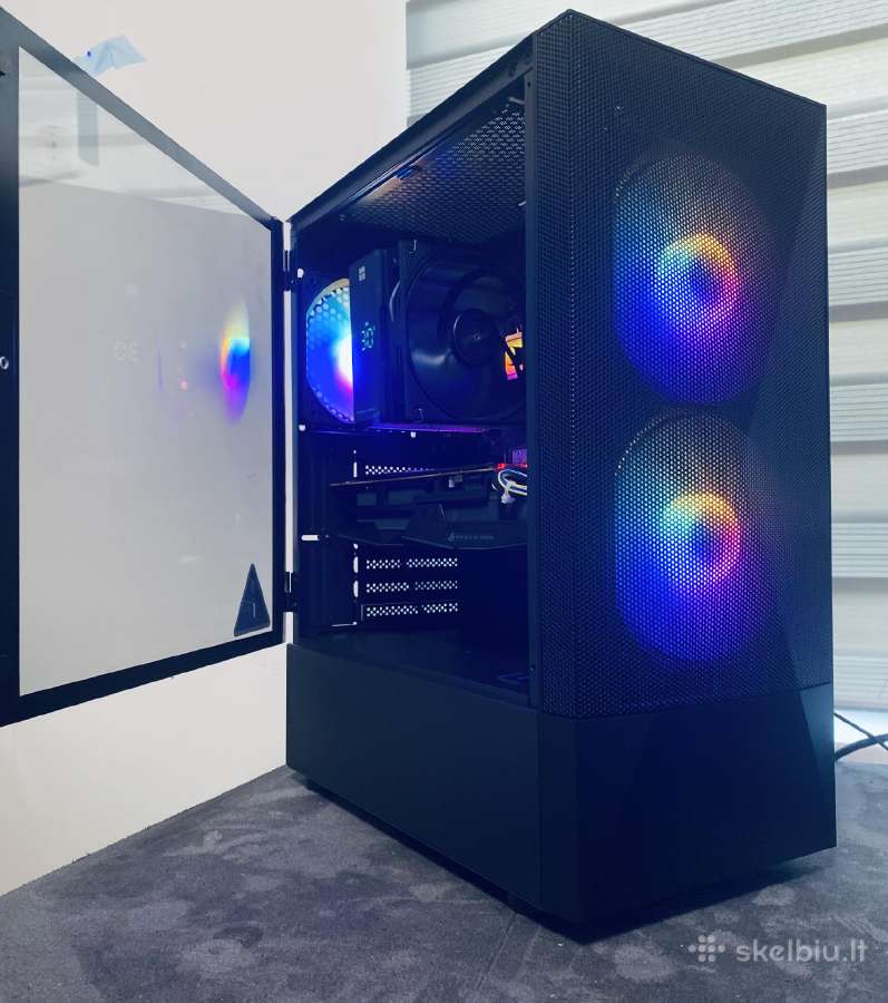 Žaidimų Pc Ryzen 5 5500/rx5700xt/16gb/512gb nvme
