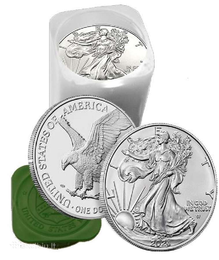 Perku investicini sidabra, auksa