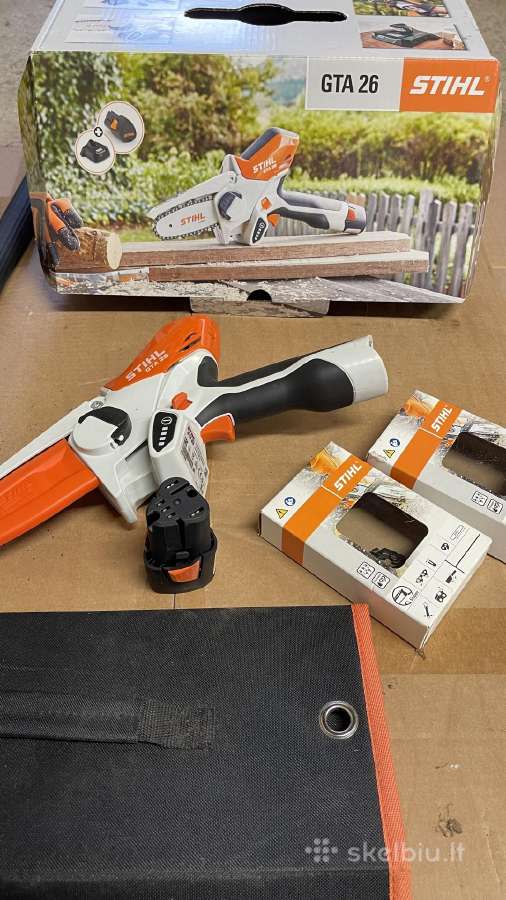 Universalus akumuliatorinis genėtuvas Stihl Gta 26 - nuotraukos Nr. 2