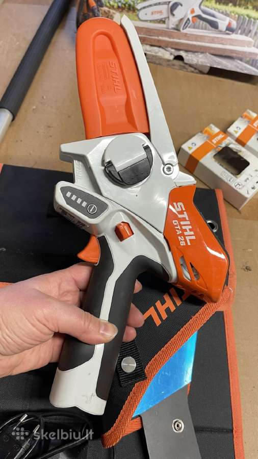 Universalus akumuliatorinis genėtuvas Stihl Gta 26 - nuotraukos Nr. 6