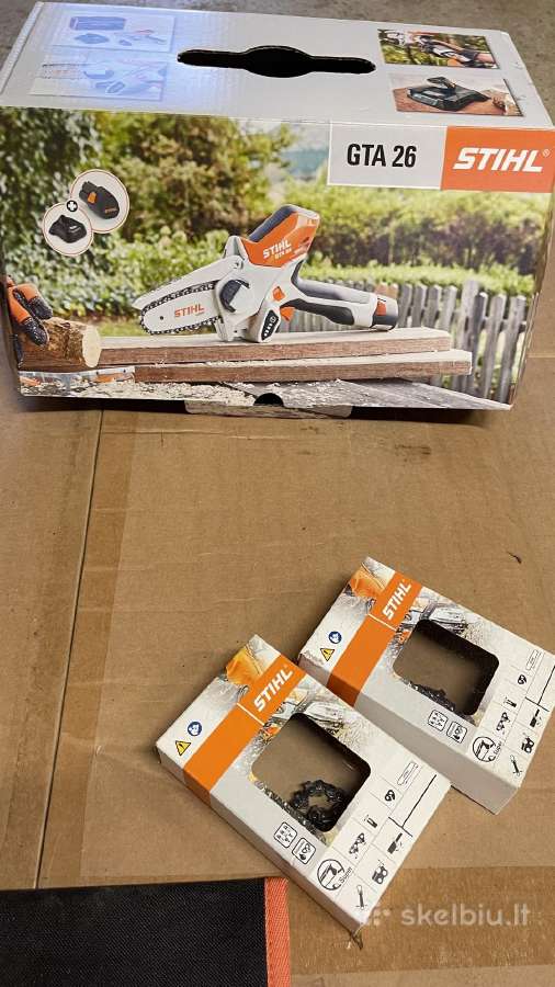 Universalus akumuliatorinis genėtuvas Stihl Gta 26 - nuotraukos Nr. 8