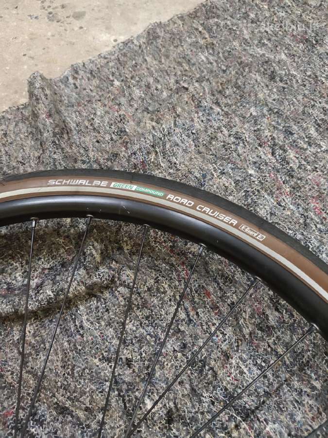 Gravel dviračio 28 dydžio ratas priekinis su padan - nuotraukos Nr. 4