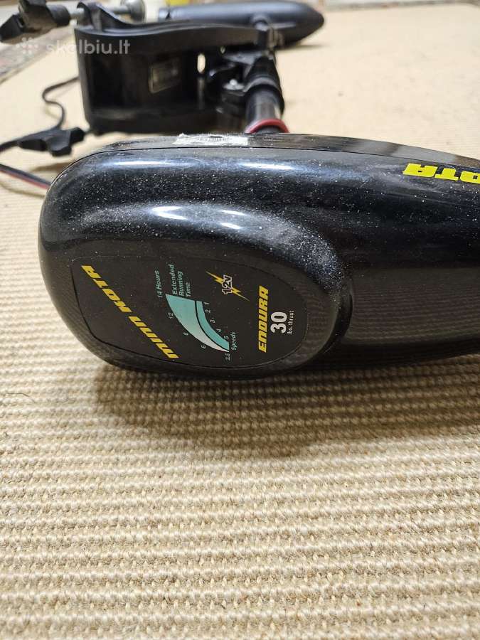 Minn Kota Endura 30lbs 12v variklis valtims - nuotraukos Nr. 9