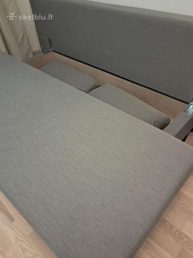 Trivietė sofa-lova - nuotraukos Nr. 2