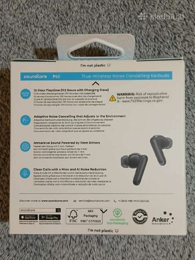 Ausinės Anker Soundcore P41i - nuotraukos Nr. 2