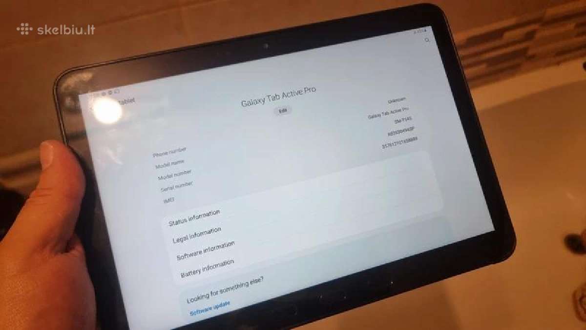 Samsung galaxy tab active pro - nuotraukos Nr. 4