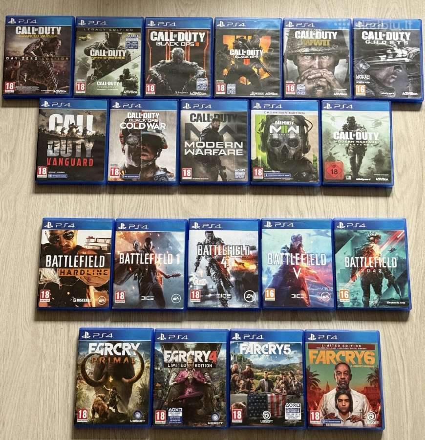 Ps4 zaidimai