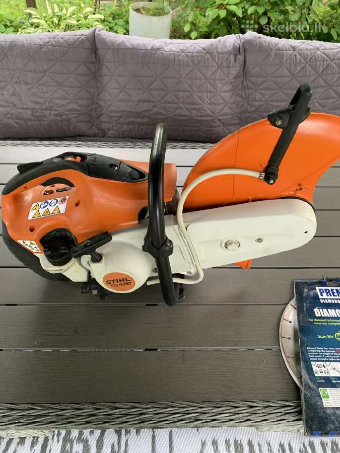 Stihl Ts 420 betono pjuklas