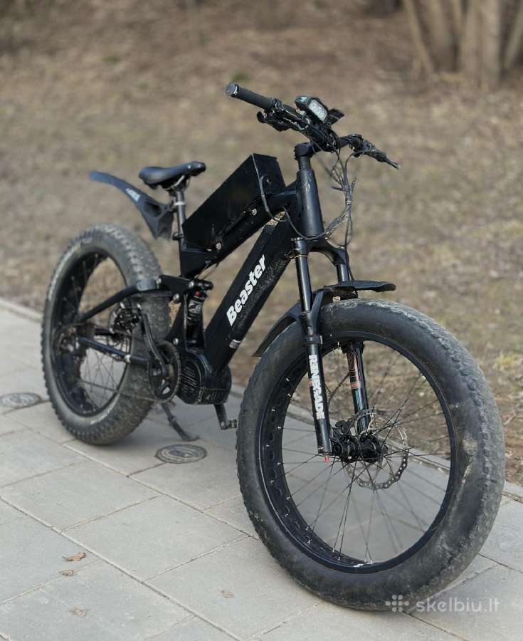 Beaster Fatbike dviratis su Bagang varikliu