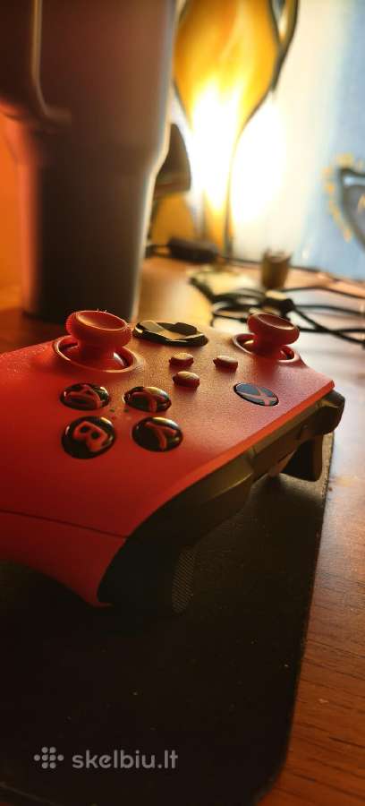 Xbox series x pultelis (Rožinis)