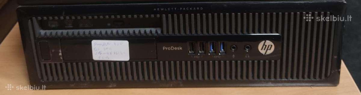 Hp Prodesk 400 G1 Sff Cpu I5-4570 RAM 8gb