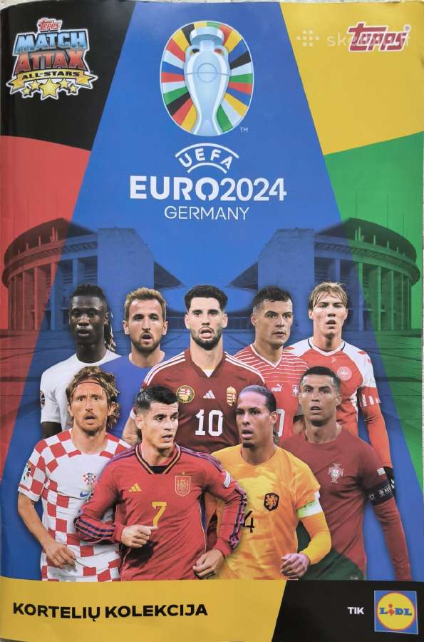 Uefa Euro 2024 pilna kolekcija