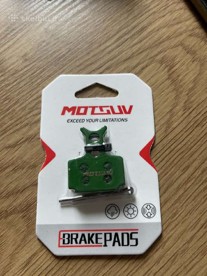 Dviračio stabdžių kaladėlės