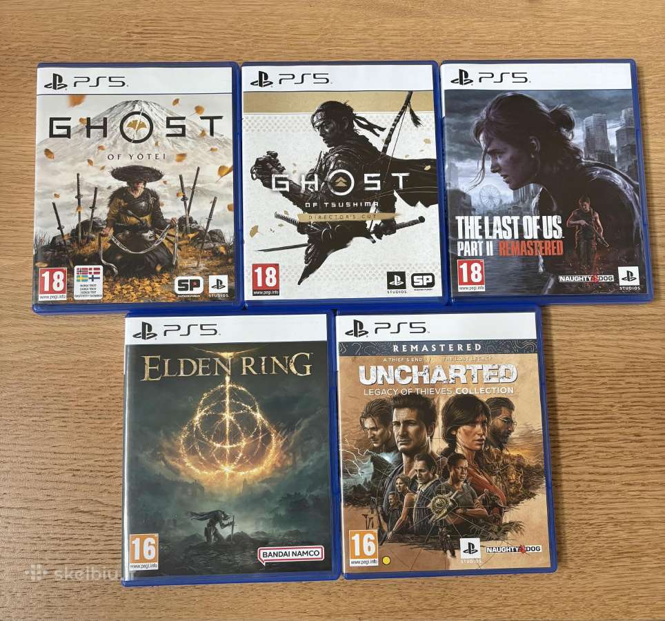 Sony Playstation 5 žaidimai