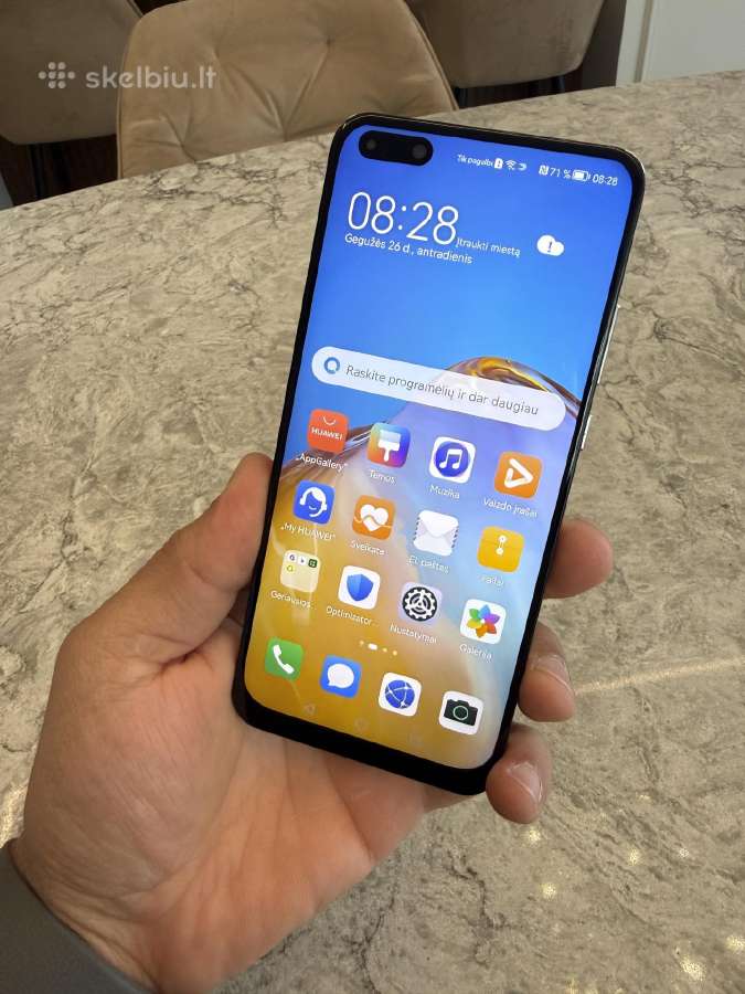 Huawei p40 pro, 8/256gb - nuotraukos Nr. 2