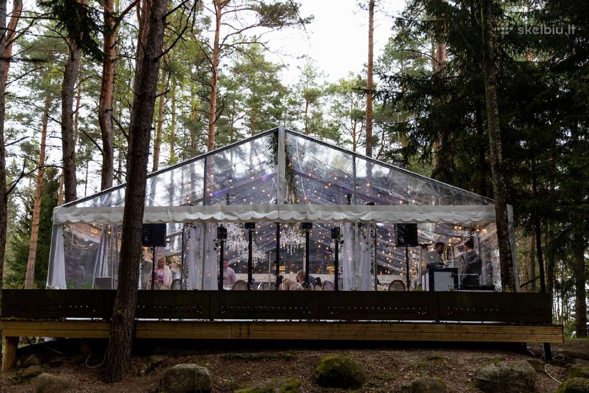 Įrangos nuoma: skaidraus paviljono nuoma - nuotraukos Nr. 4