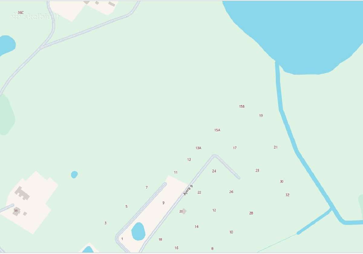 Sklypai dvibučio statybai prie Vievio ežero - nuotraukos Nr. 2