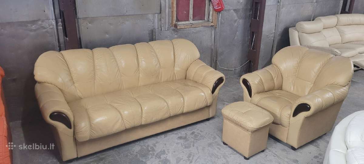 Odine Sofa Lova fotelis pufas Kampas - nuotraukos Nr. 4
