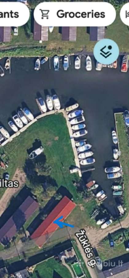 Parduodamas valčių garažas