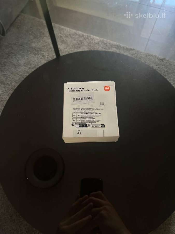 Xiaomi 67w adapteris su kabeliu type c - nuotraukos Nr. 2