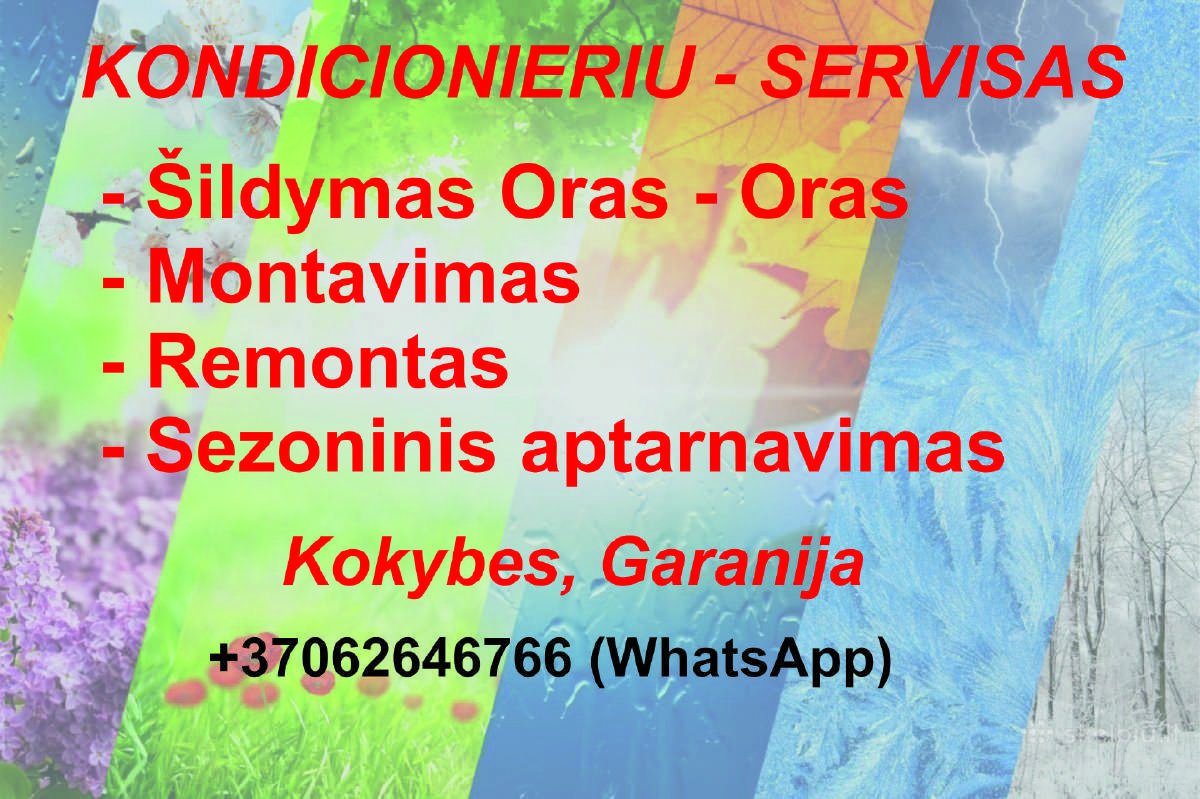 Kondicionieriu - Servisas