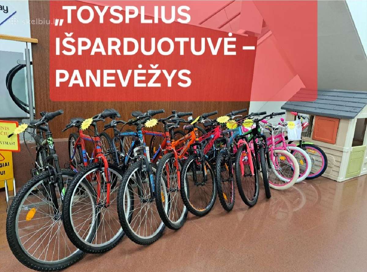 Dviračiai ir paspirtukai vaikams ir suaugusiems