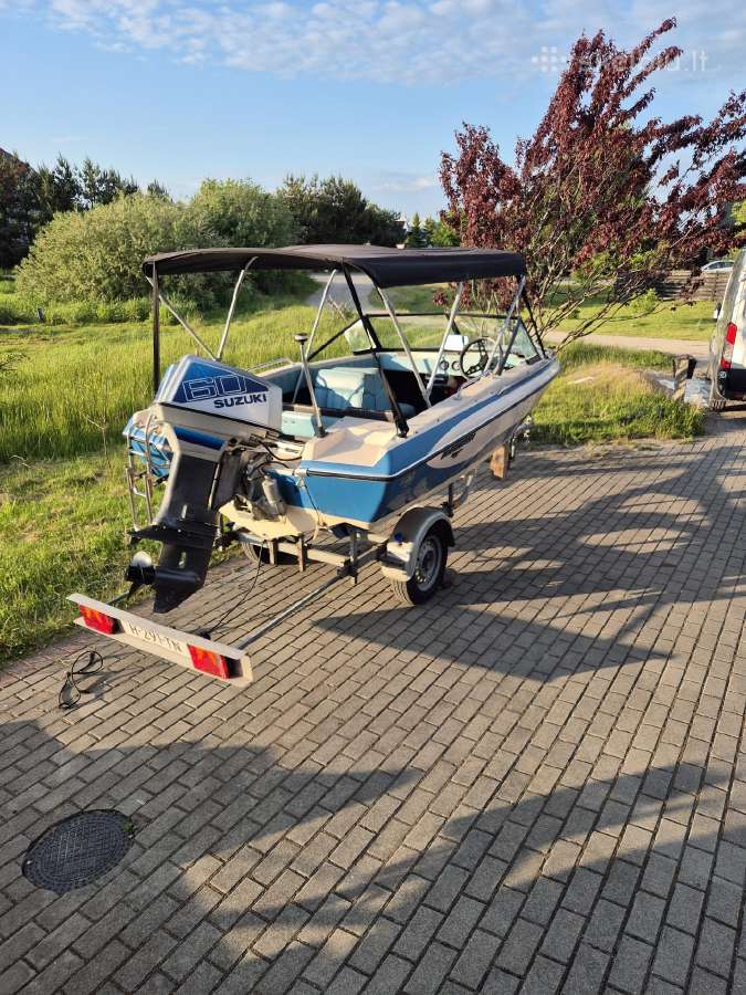 Glastron Lahaya + Suzuki 60 Ag 2t + priekaba - nuotraukos Nr. 3