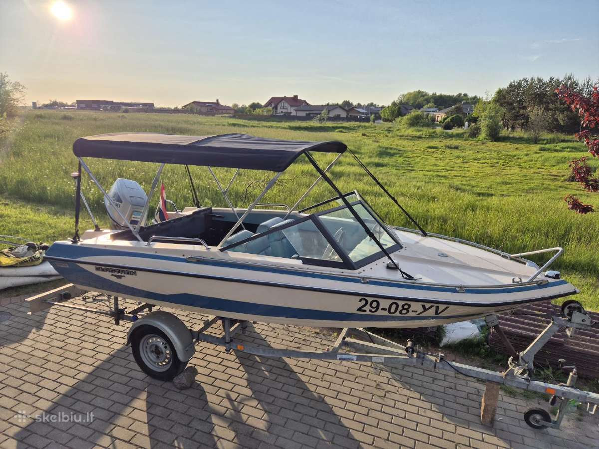 Glastron Lahaya + Suzuki 60 Ag 2t + priekaba - nuotraukos Nr. 6
