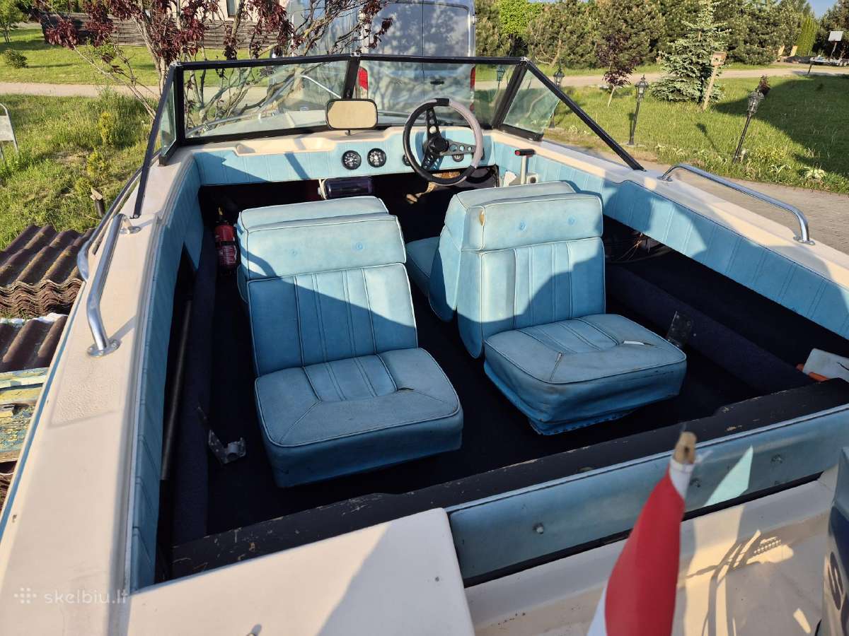 Glastron Lahaya + Suzuki 60 Ag 2t + priekaba - nuotraukos Nr. 7