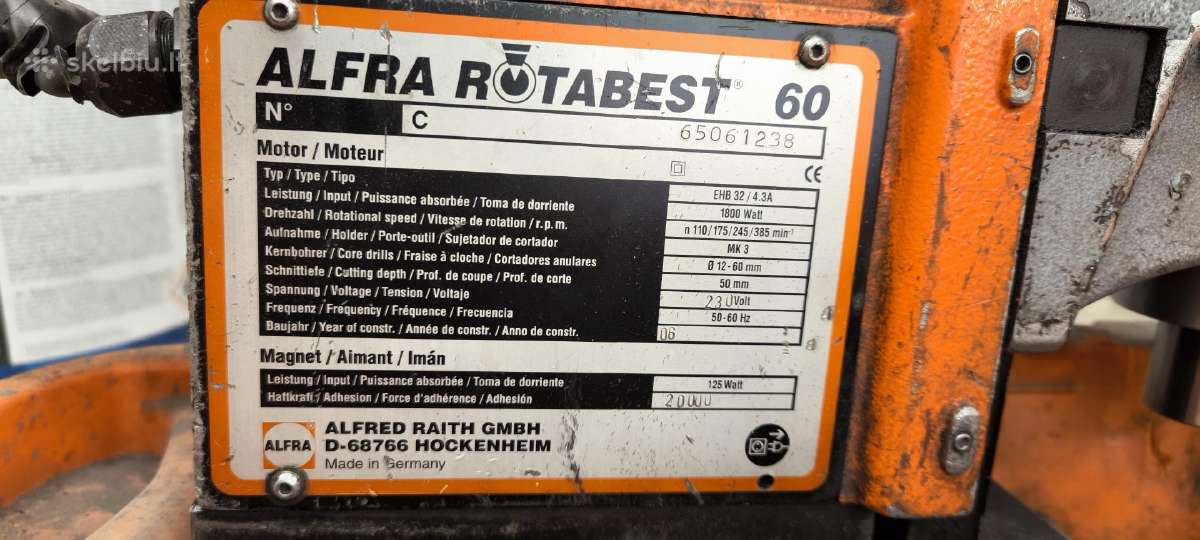 Alfra rotabest 60 - nuotraukos Nr. 3