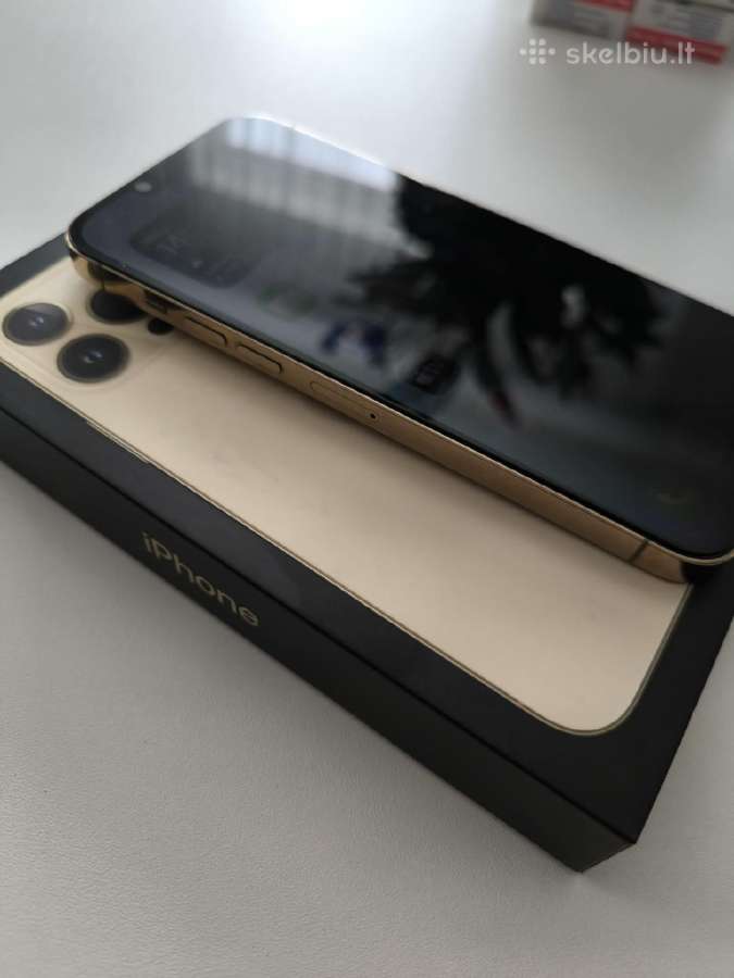 iPhone 13 pro max gold