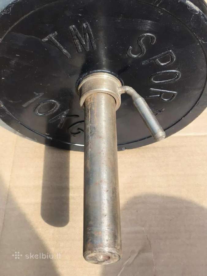 Štanga su svoriais 80kg