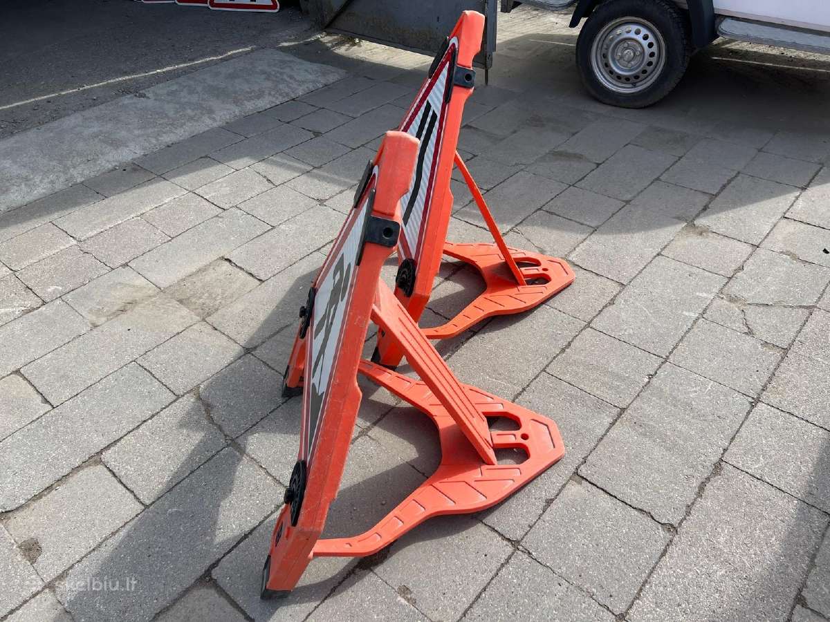 Kelio ženklai ir jų mobilūs rėmai naudoti - nuotraukos Nr. 6