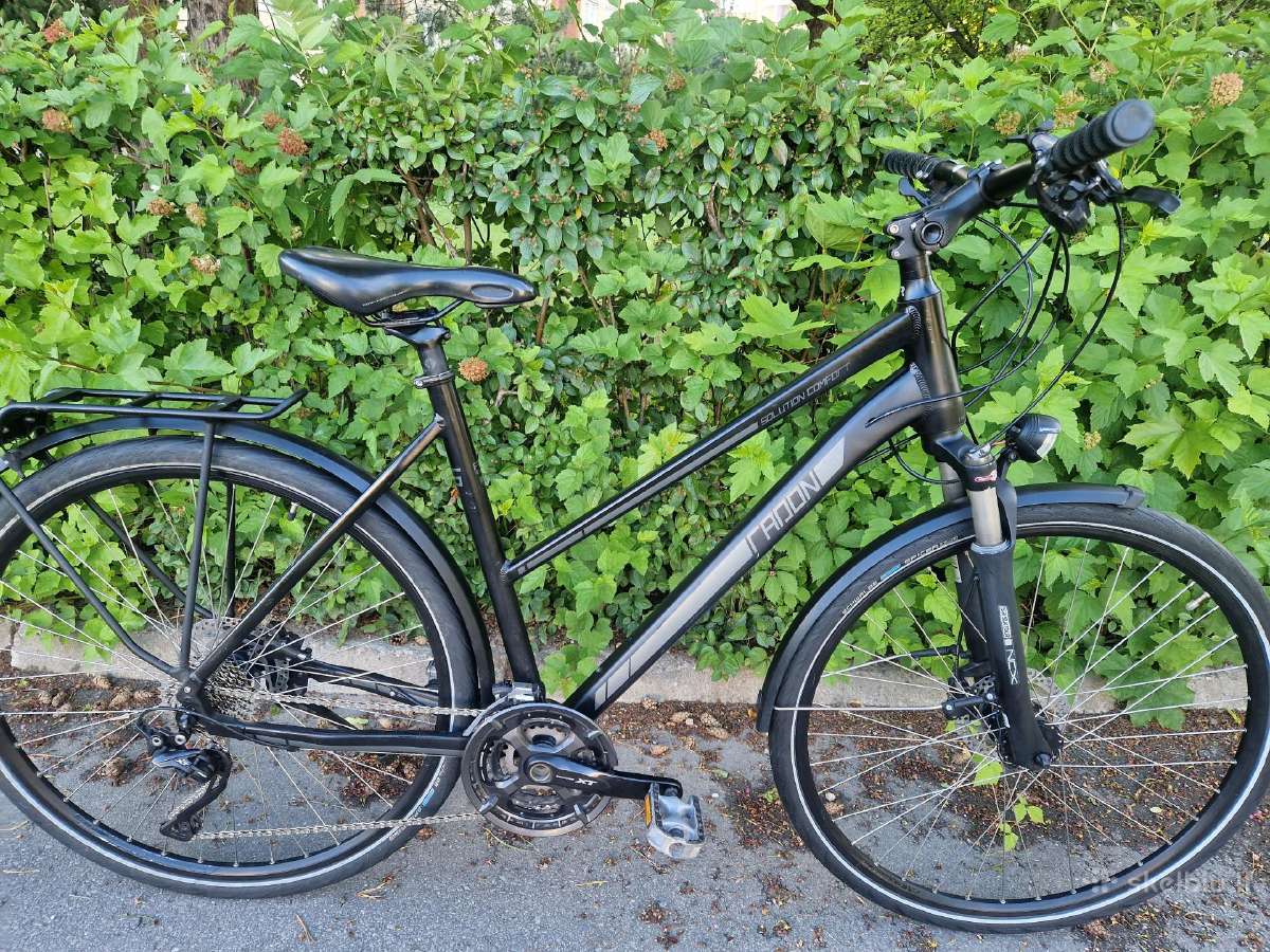 Moteriškas dviratis Radon (deore XT) ir Cube
