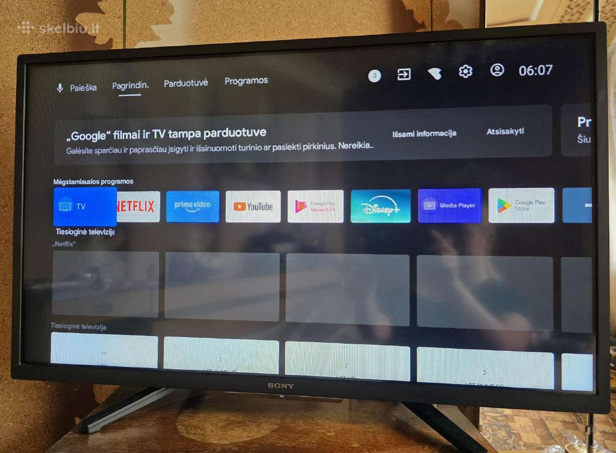 Sony Kd-32w800 televizorius