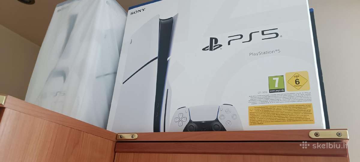 Atrištas, Ps5 slim disk 825gb. Fw10.01