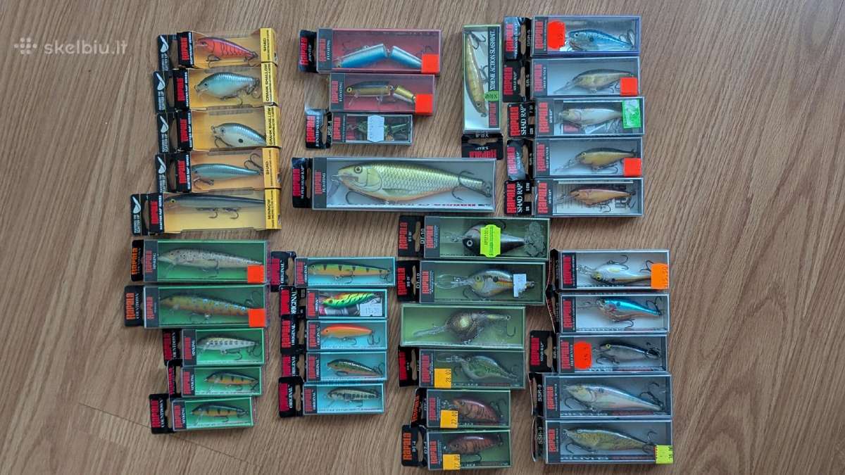 Rapala nauji vobleriai