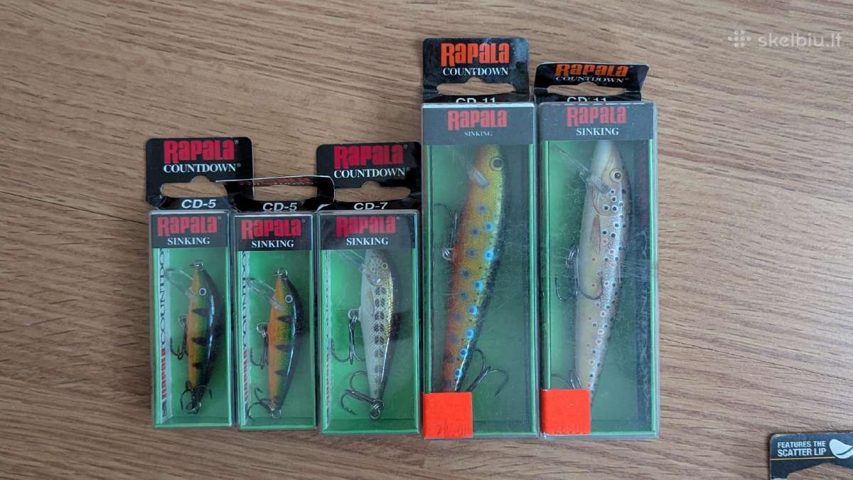 Rapala nauji vobleriai - nuotraukos Nr. 7