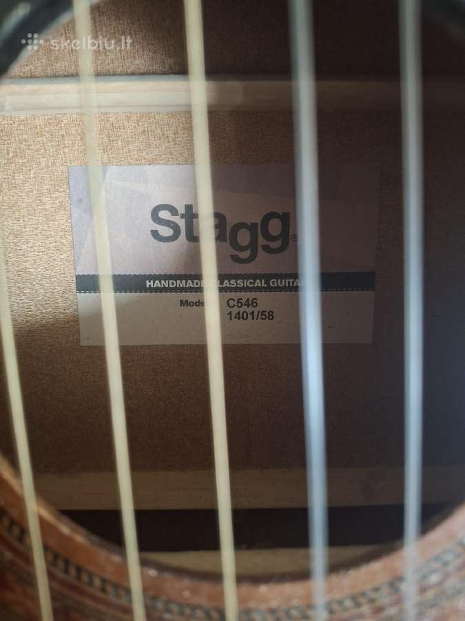 Klasikine Gitara Stagg Vokiska