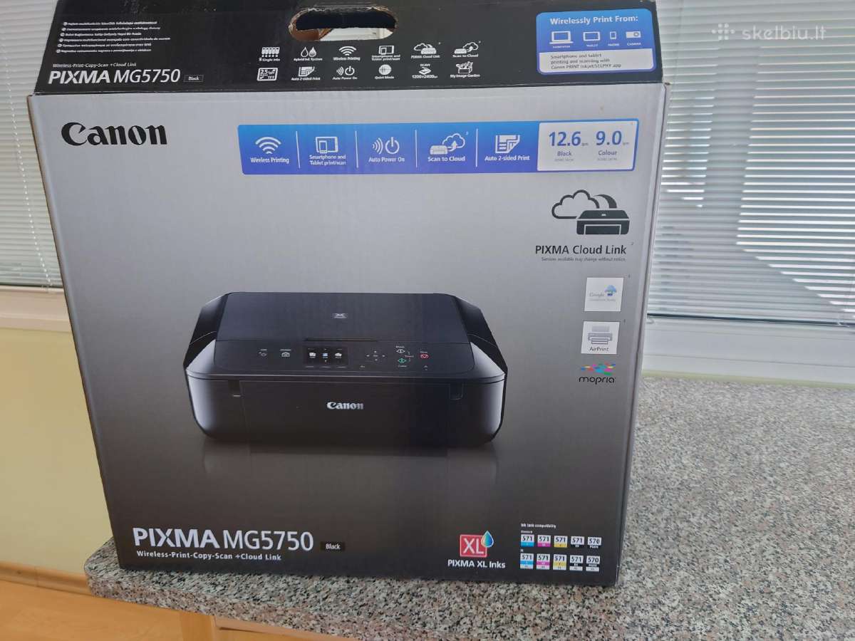Spalvotas spausdintuvas skeneris Canon Pixma 5750 - nuotraukos Nr. 7