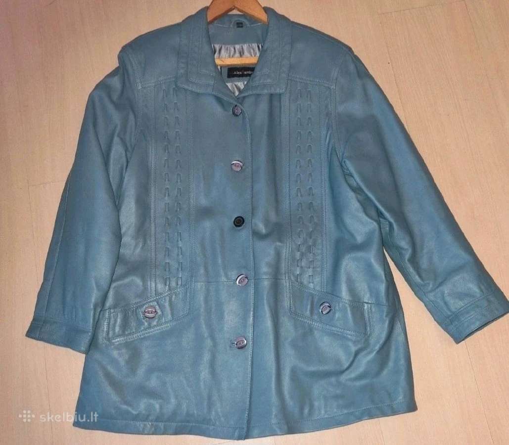 Vintage 90s natūralios odos striukė Alessandro