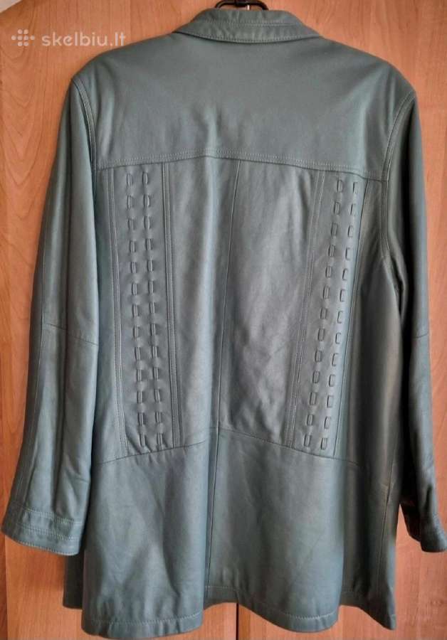 Vintage 90s natūralios odos striukė Alessandro - nuotraukos Nr. 4