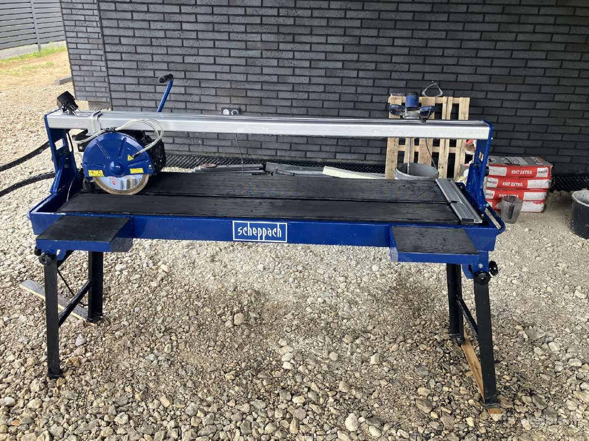 Plytelių pjovimo staklės Scheppach 1200mm