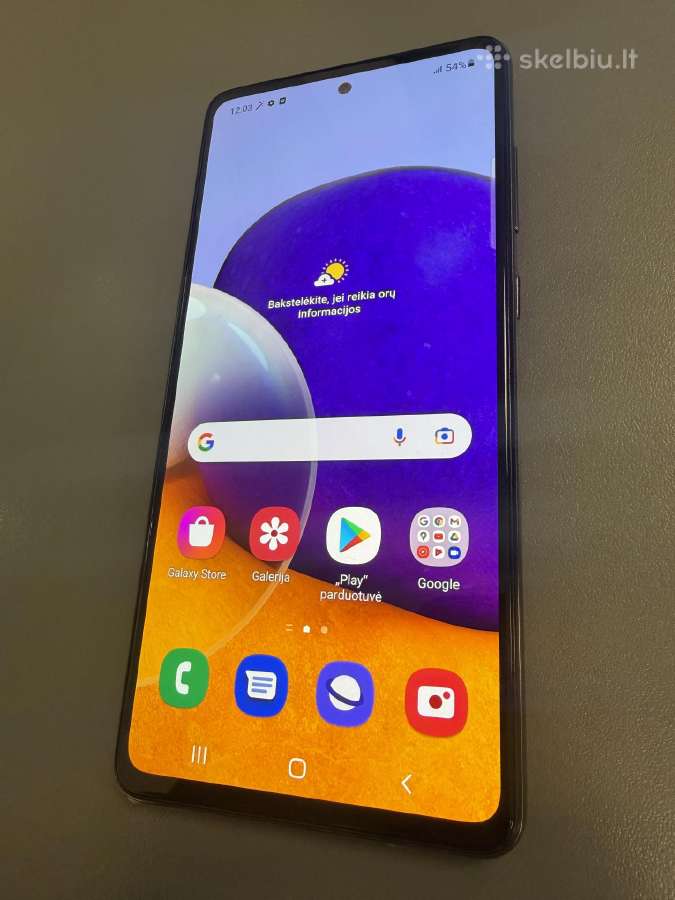 Parduodame Samsung Galaxy A52 5G su garantija