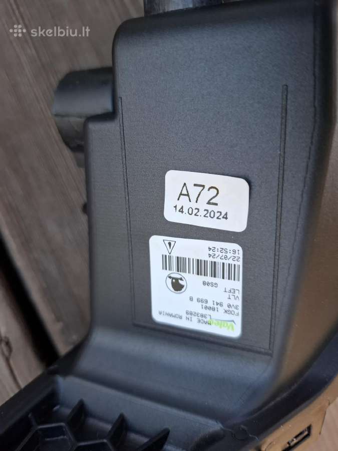 Škoda superb lempa