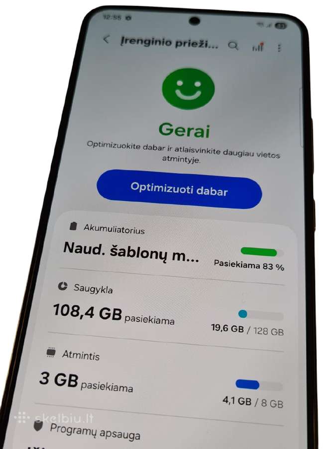 Samsung Galaxy S22 5G 256gb + 3 mėn. garantija - nuotraukos Nr. 4